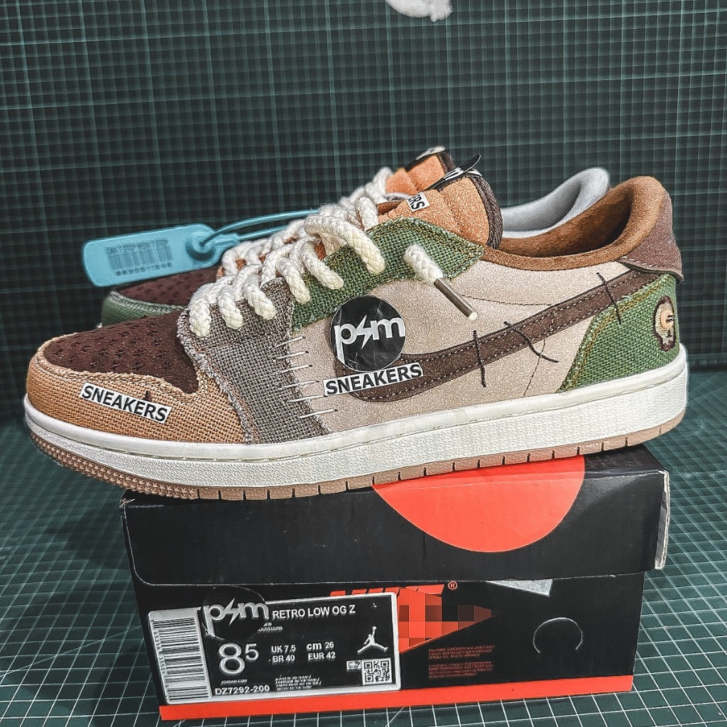 [DripkicksID] SEPATU PRIA SNEAKERS AJ LOW - ZION WILLIAMSON VOODOO