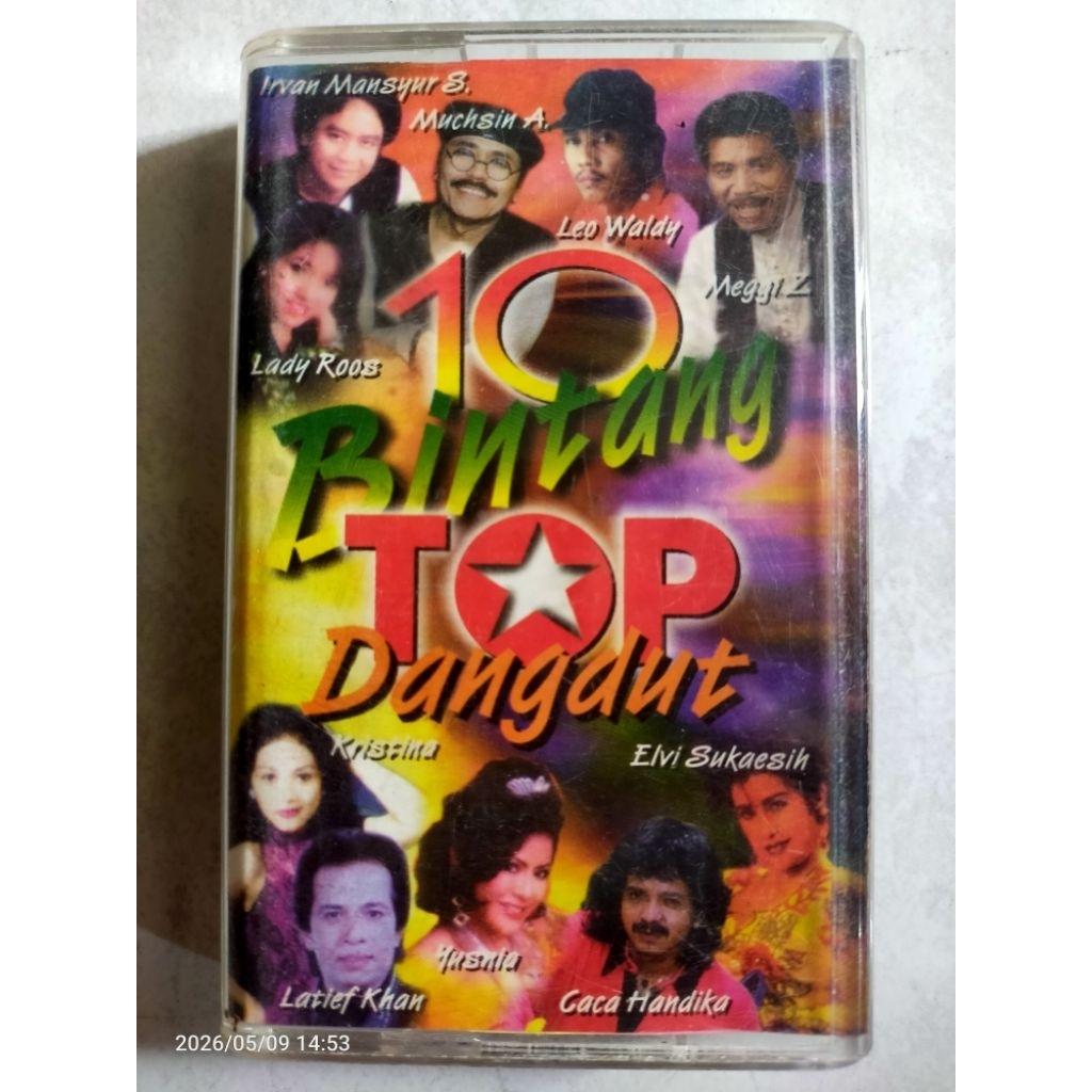 kaset pita jadul 10 BINTANG TOP DANGDUT