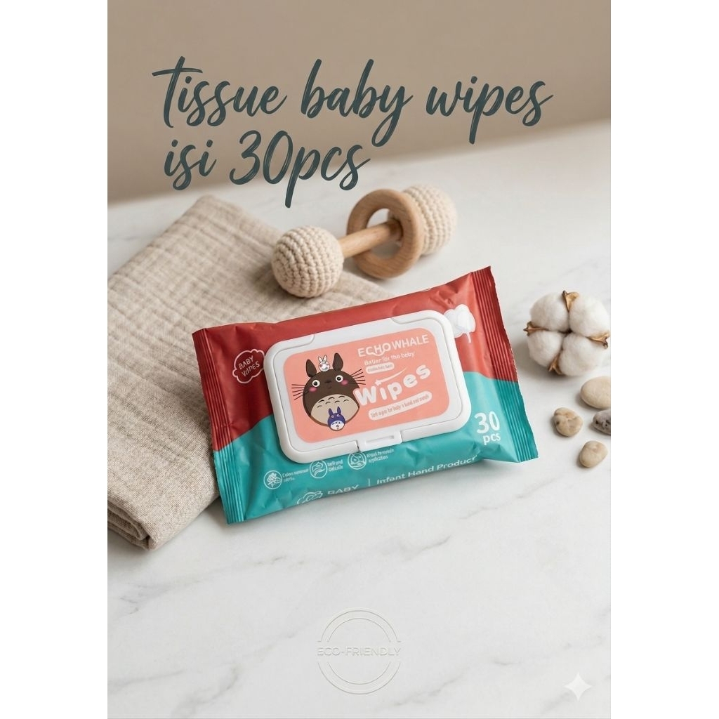 Tissue Basah Baby Wipes 30 Series
