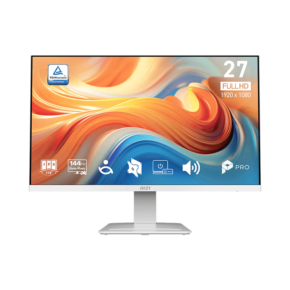 Monitor MSI PRO MP273W E14A 27" IPS FHD 144Hz 1ms - Monitor PC 27 Inch Flat