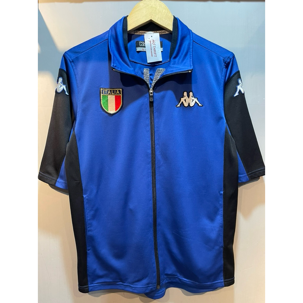 Tracktop Kappa Ilalia Casual Short Sleeve Blue(Nike, New Balance, Kappa, Sergio Tachini, Fred Perry,