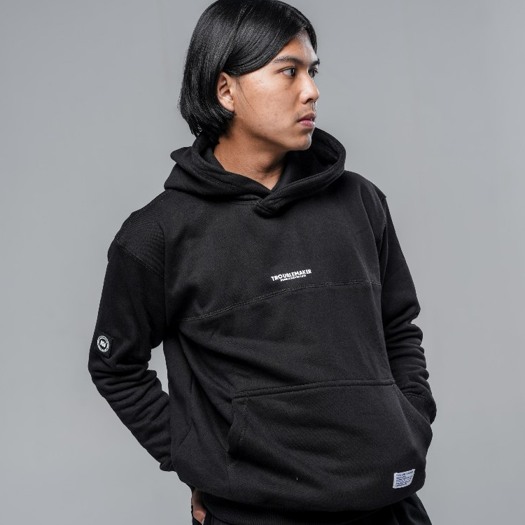 Troublemaker | Pullover Hoodie - Hofelijk Black