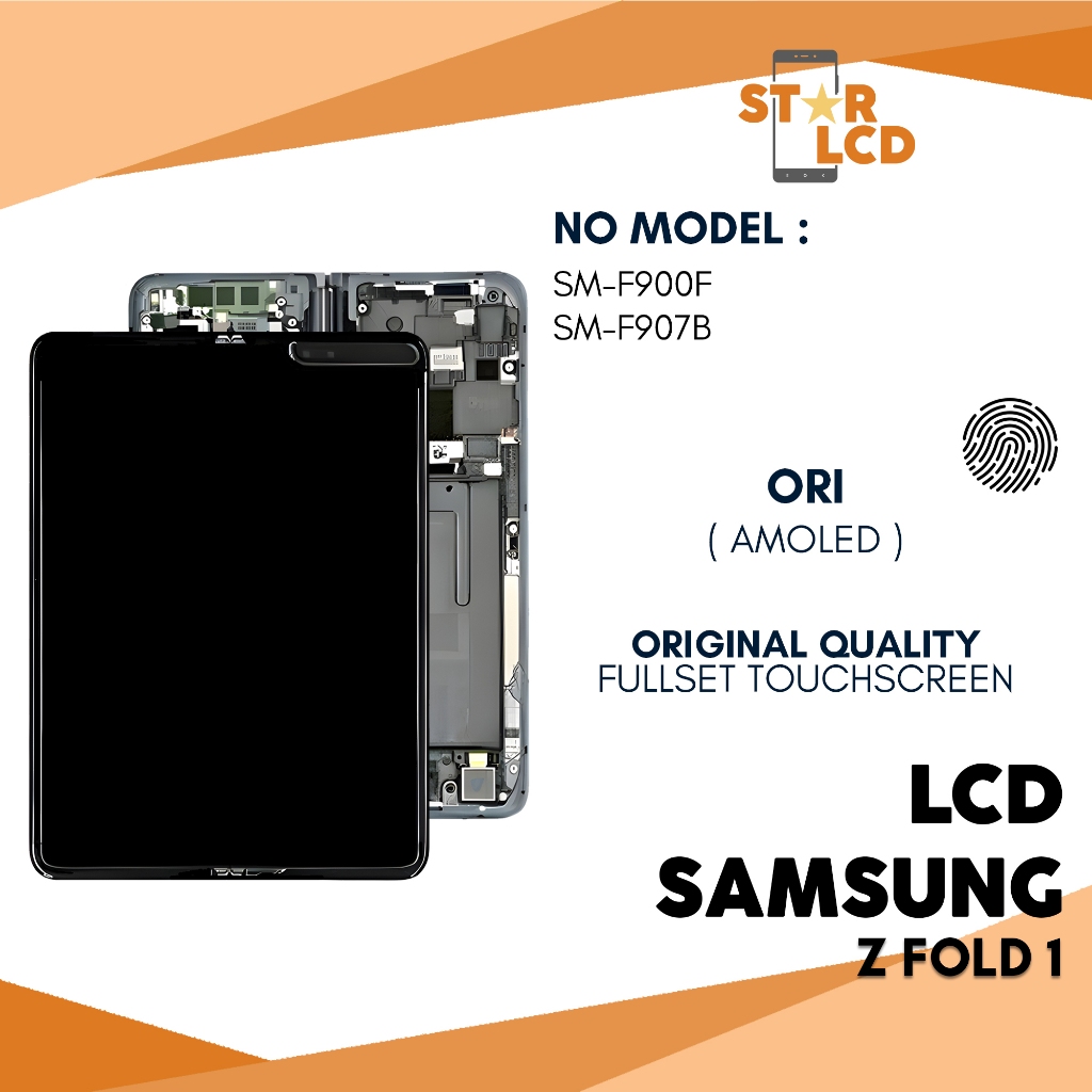 Grosir LCD Samsung Z Fold 1 - Fullset Touch Screen Original