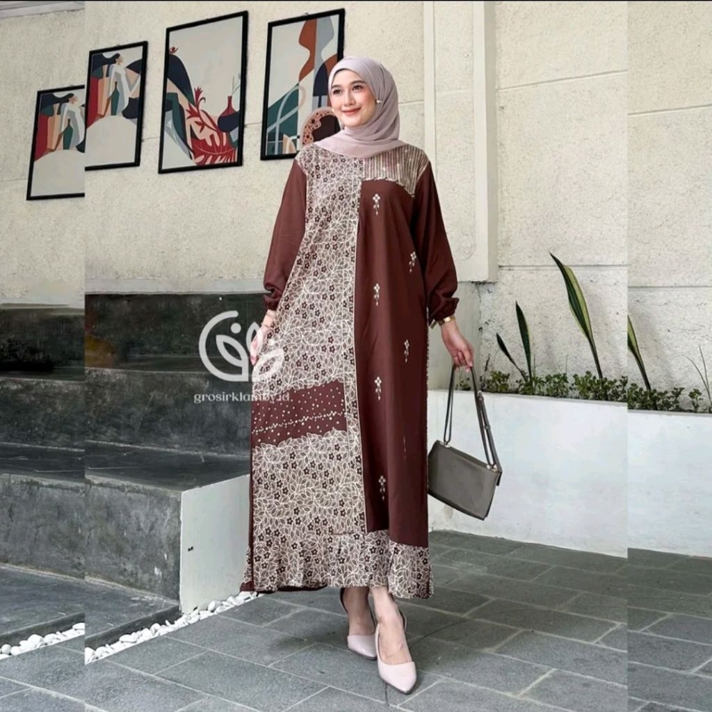 MUKENA JUMBO/ONE SET TUNIK JUMBO/GAMIS JUMBO RAYON PREMIUM