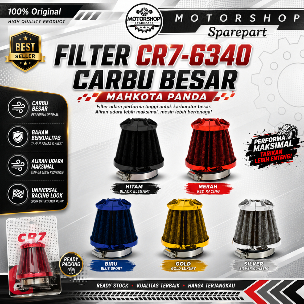 FILTER CR 6340 MAHKOTA PANDA UNTUK PENYARING KARBU
