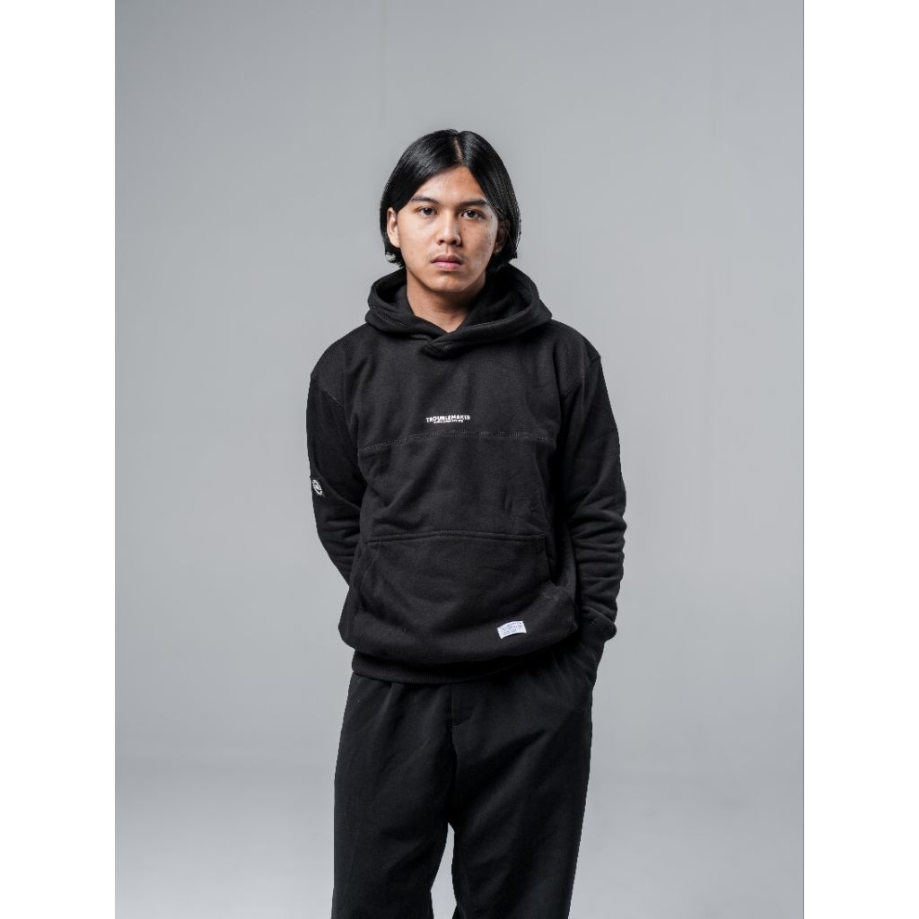 Troublemaker - Pullover Hoodie - Hofelijk Black