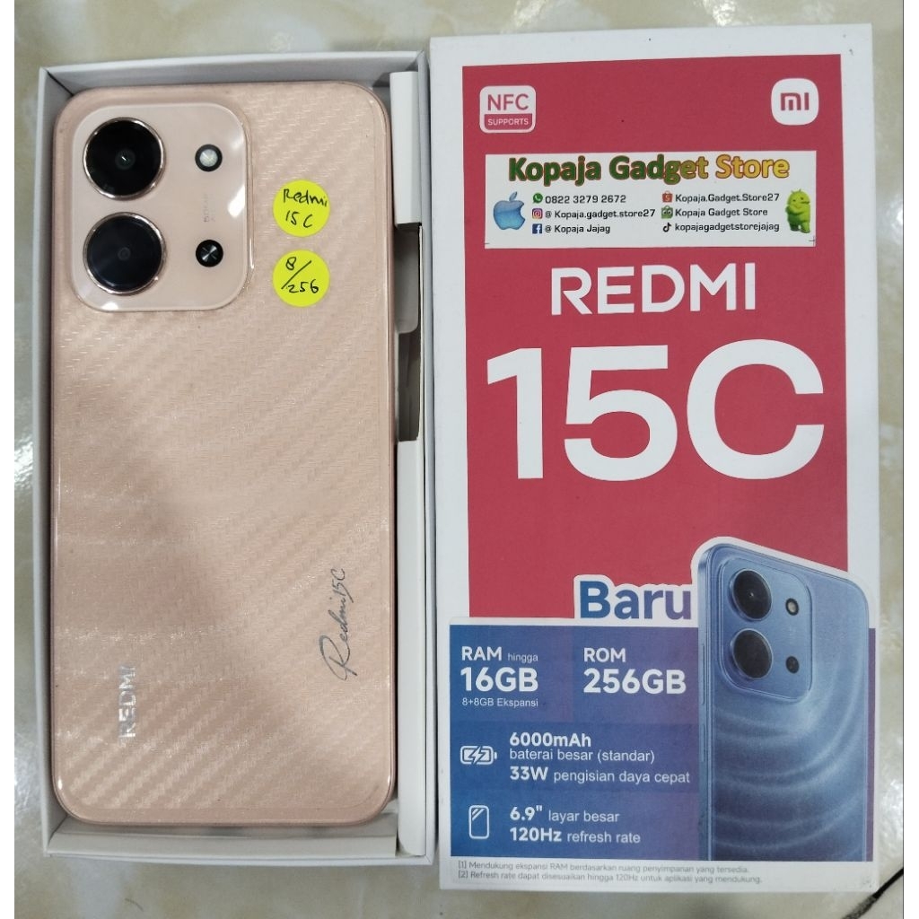 Redmi 15C 8/256 second fullset