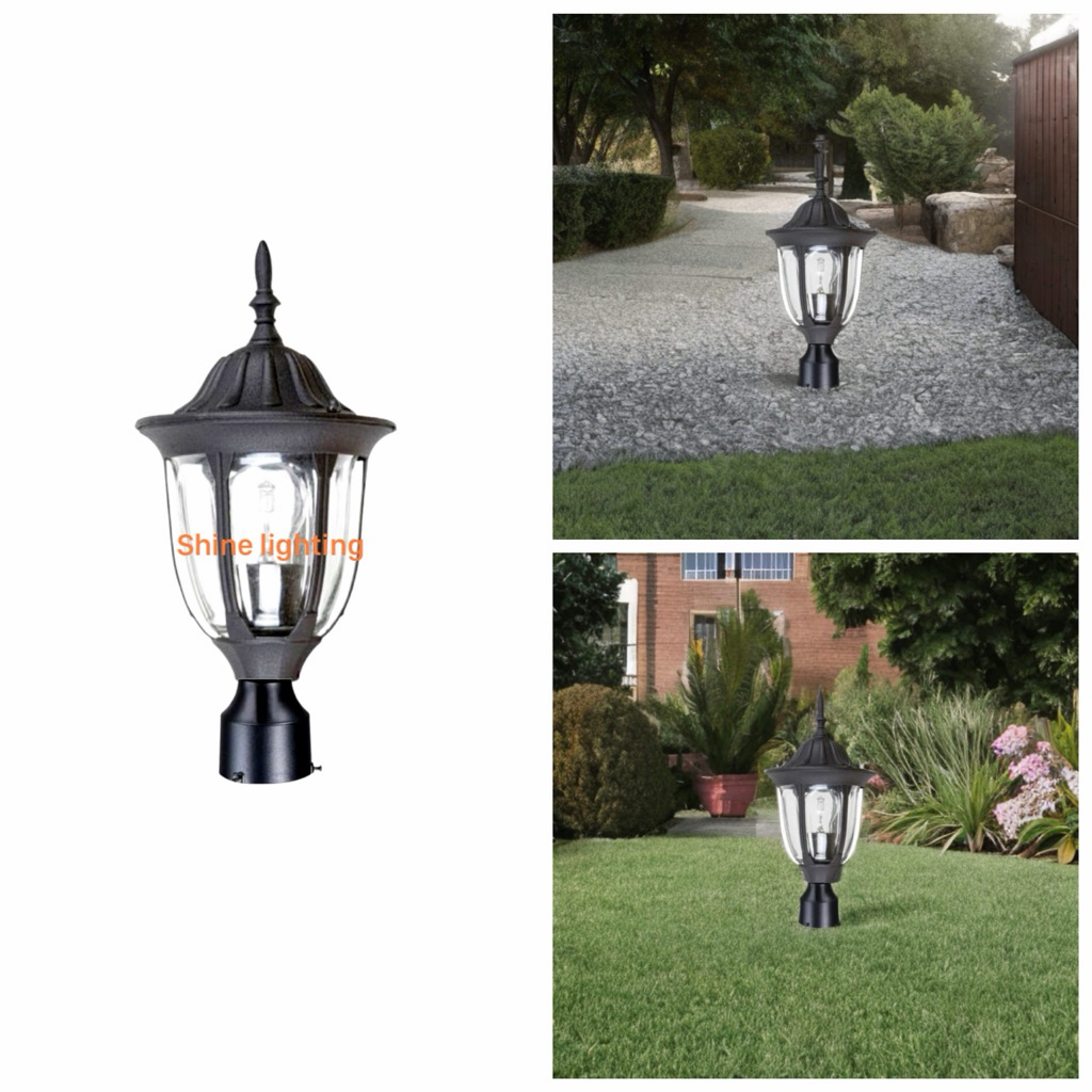 Lampu pilar eropa klasik modern waterproof tipe 11007 S4/S
