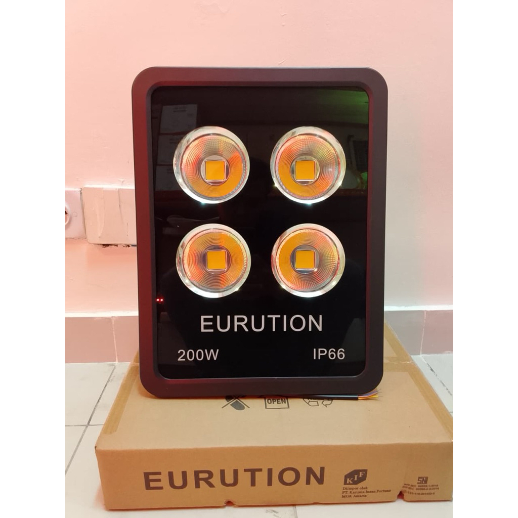 Lampu sorot eurution 200watt ip66