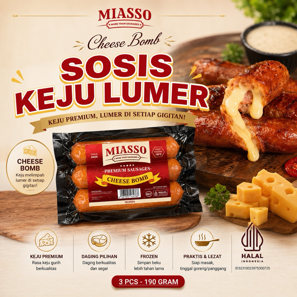 Harga keju miasso sosis Terbaru Jun 2026 | BigGo Indonesia