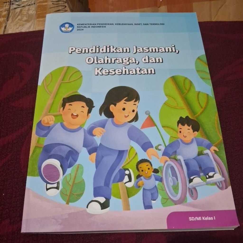 Buku PJOk SD kelas 1 kemendikbud