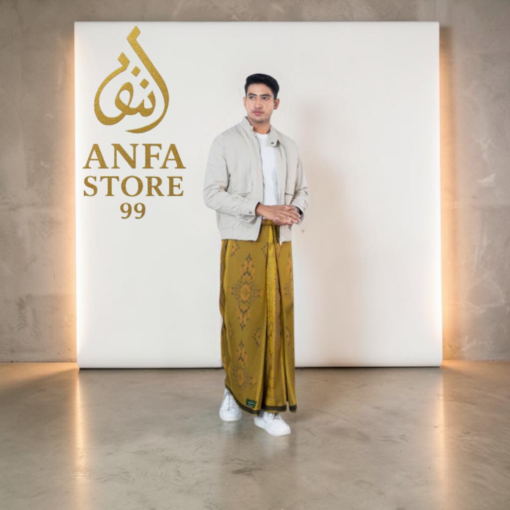 Sarung ARDAN motif JKM seri warna (Songket Jaquard Kembang) | sarung Santri Murah