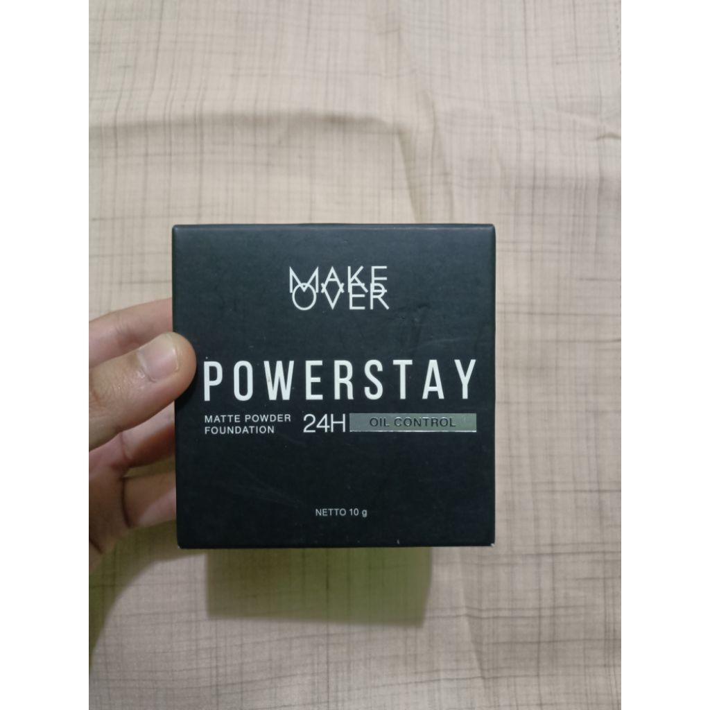 Preloved Matte Powder Foundation MAKEOVER POWERSTAY - Shade N10 Marble
