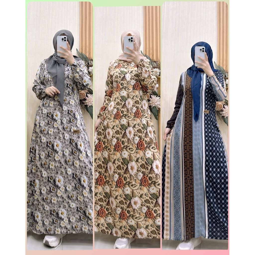 Gamis INAYAH terbaru ORI ((READY))