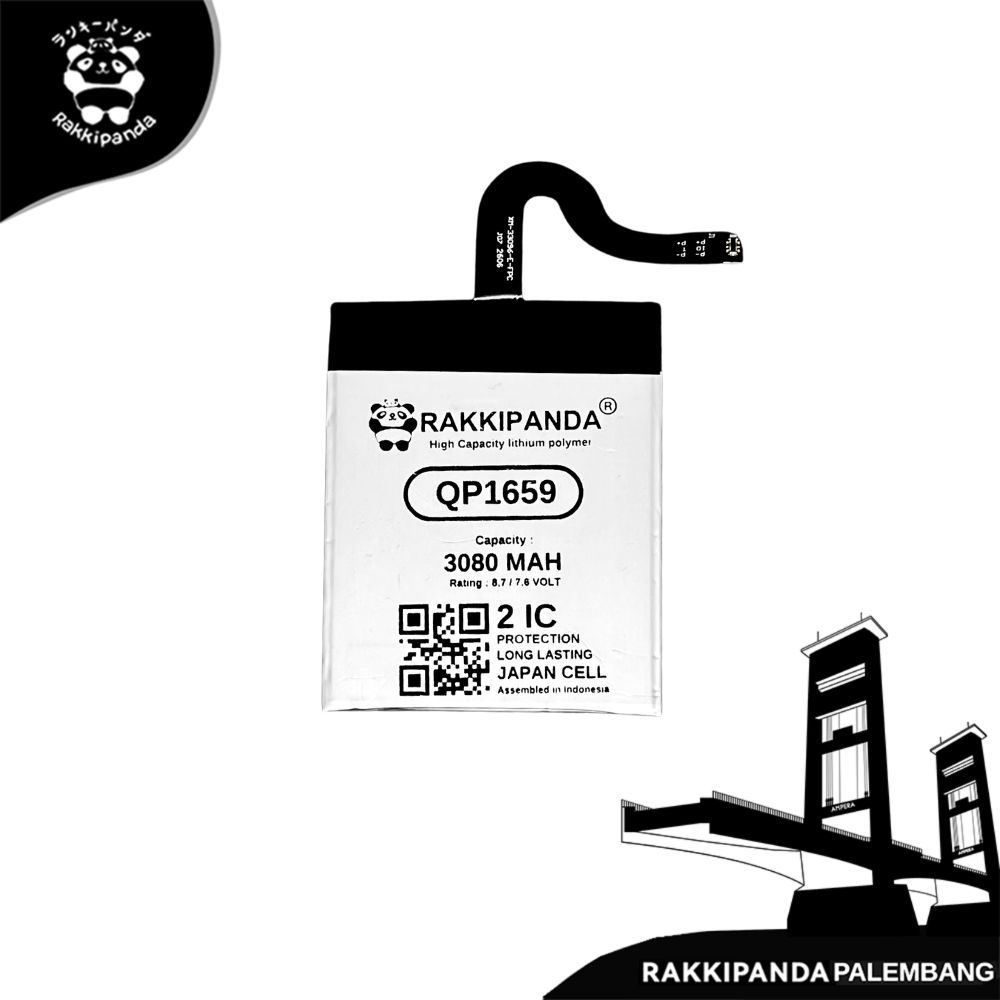 RakkiPanda - Baterai Mesin Sunmi V2 Pro