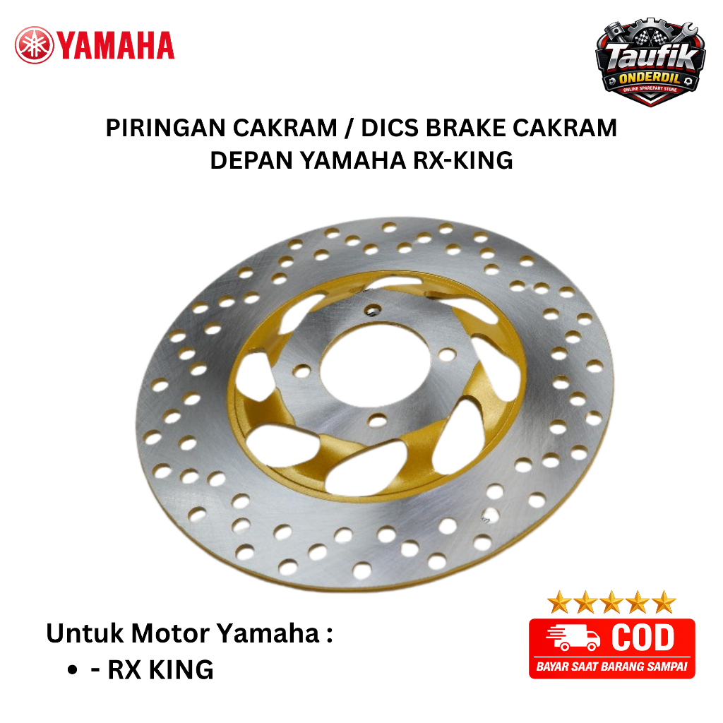 ori piringan cakram rx king - cakram depan rx king - piringan rx king - 3KA taufiq onderdil motor