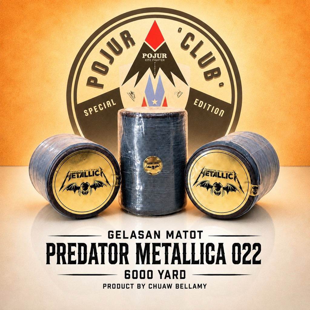 GELASAN MATOT PREDATOR METALICCA 022 6000 YARD BY CHUAW BELLAMY