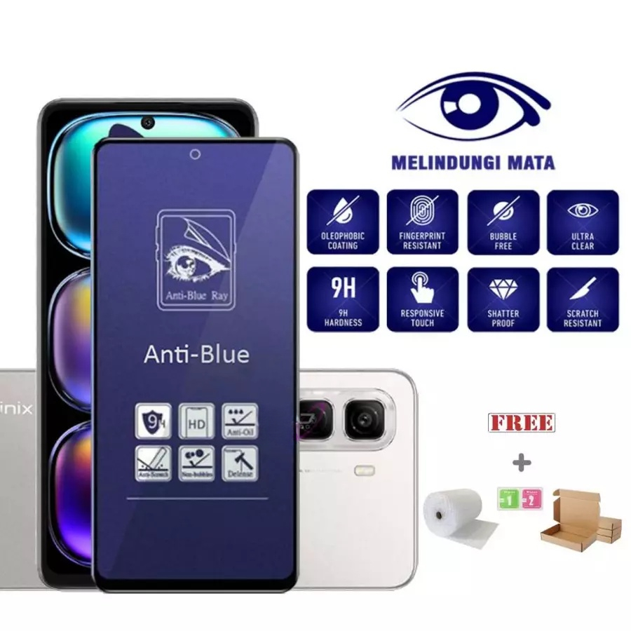 Anti Gores Layar Ceramic Anti Blue Untuk Infinix 50 5G Hot 60i 60 Pro 50 4G 50 Pro 50i 40 Pro 40i 40