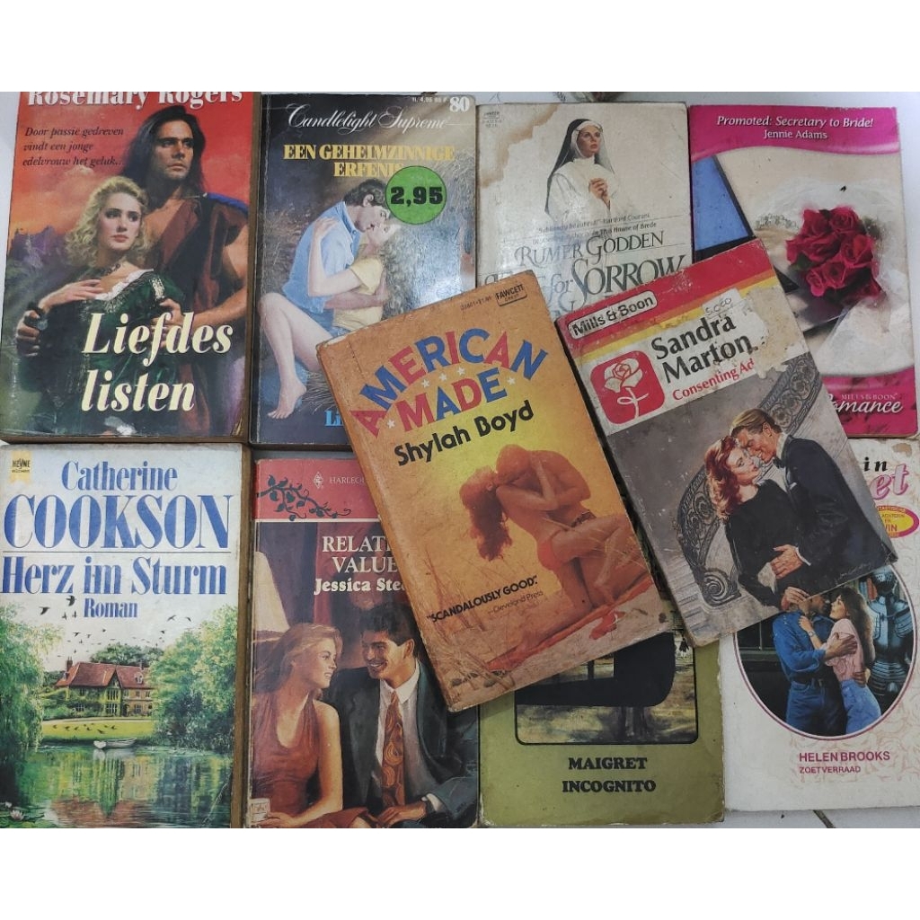 NOVEL IMPORT CAMPUR JUDUL BEKAS ORIGINAL