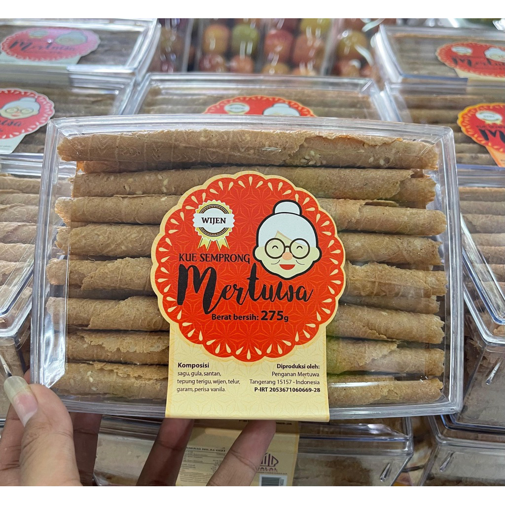 Kue Semprong Mertua Rasa Wijen / Pack
