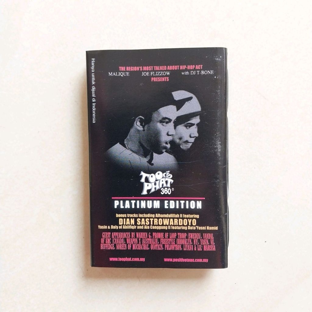 KASET TOO PHAT ALBUM 360 PLATINUM EDITION /  REBIRTH INTO REALITY