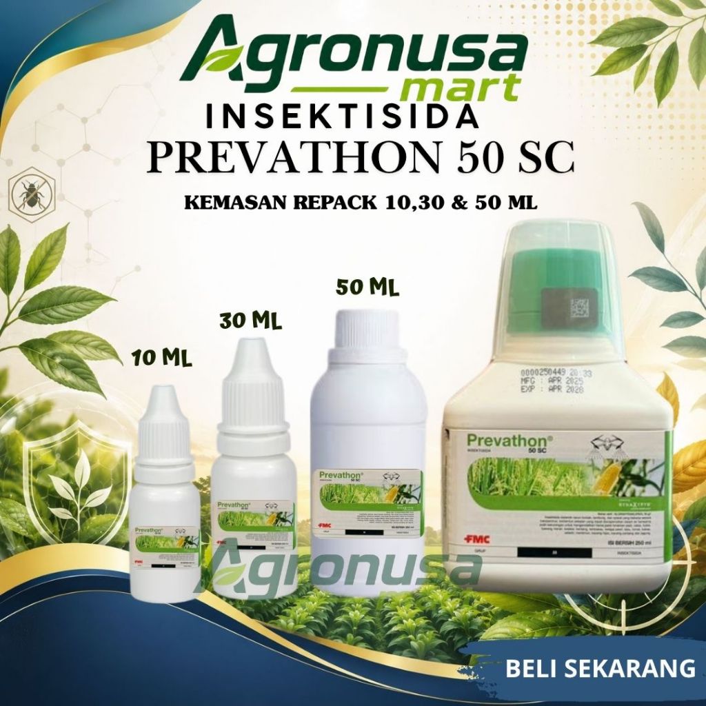(REPACK/KEMAS ULANG) PREVATHON 50 SC KEMASAN 10, 30 & 50 ML - Insektisida Sistemik dengan Bahan Akti