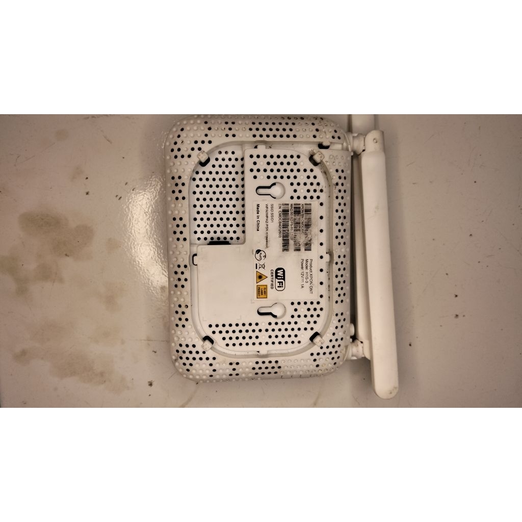 Router H1S-3 Xpon ont (port biru)