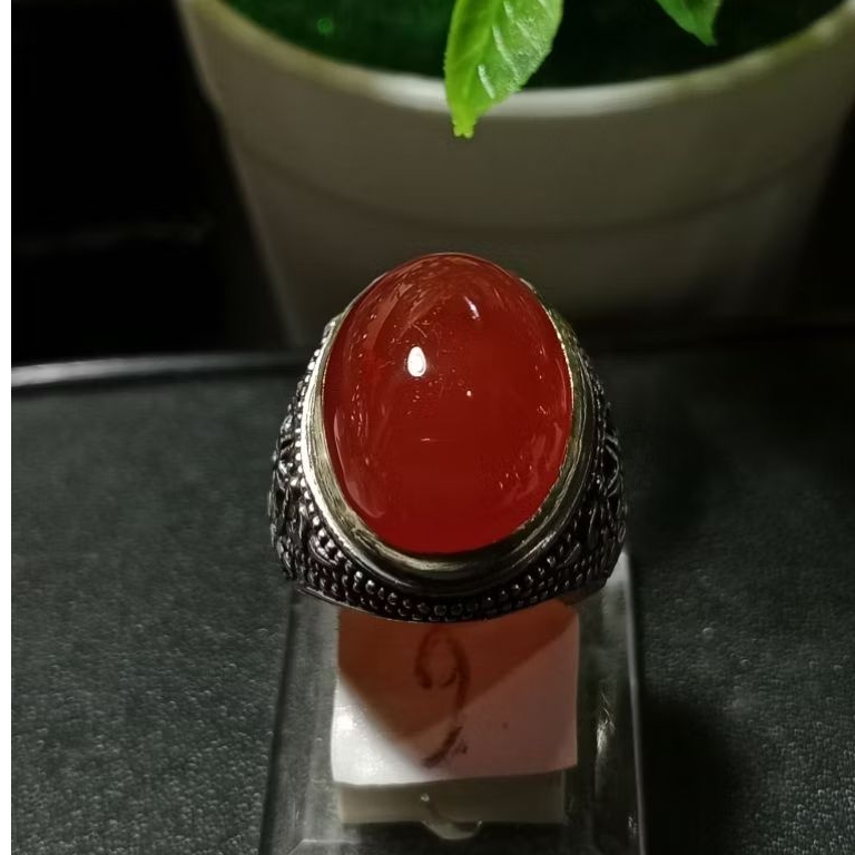 natural cincin batu cempaka merah HQ