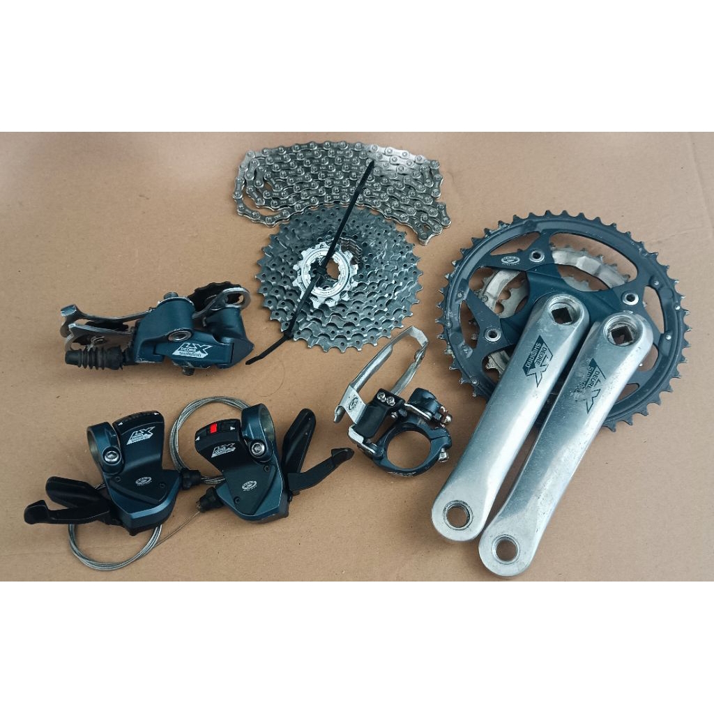 groupset Deore LX 3x9 speed