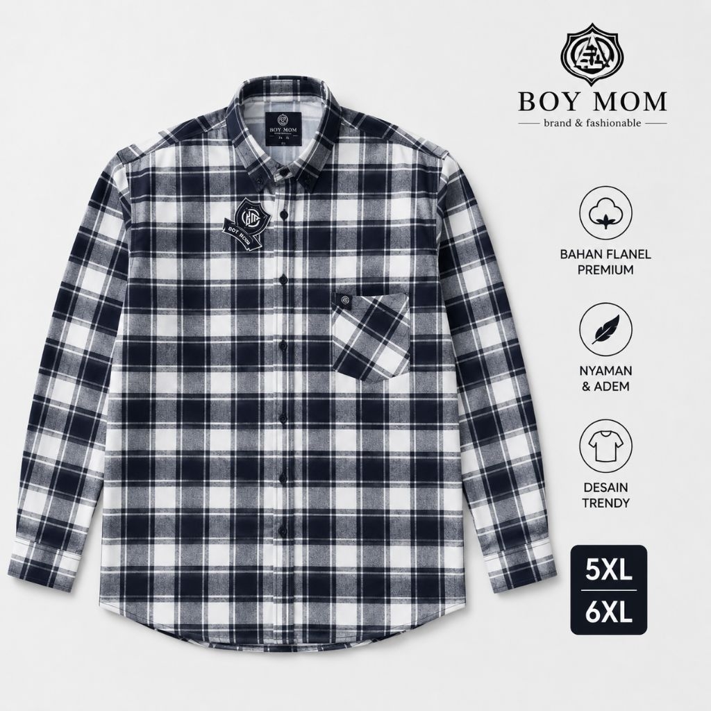 KEMEJA FLANEL JUMBO 2XL 3XL 4XL 5XL 6XL KEMEJA JUMBO OVERSIZE KEMEJA PRIA DAN WANITA