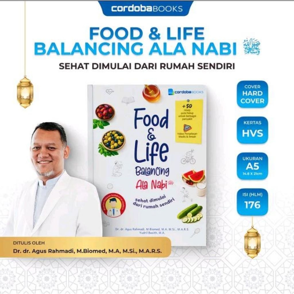 Cordoba Books Food & Life Balancing Ala Nabi Sehat Dimulai Dari Rumah Sendiri