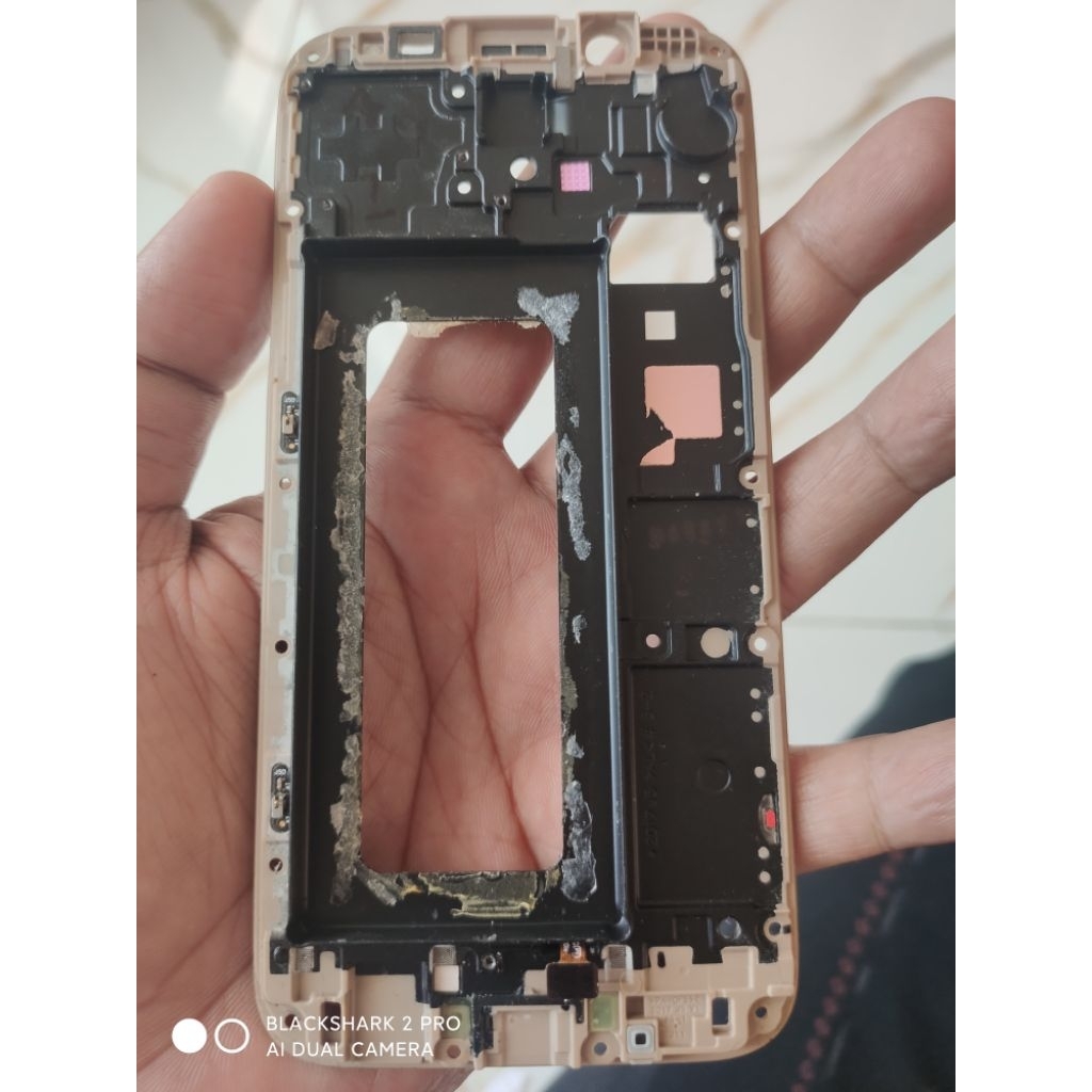 FRAME TATAKAN LCD SAMSUNG J5 PRO J530Y BEKAS COPOTAN