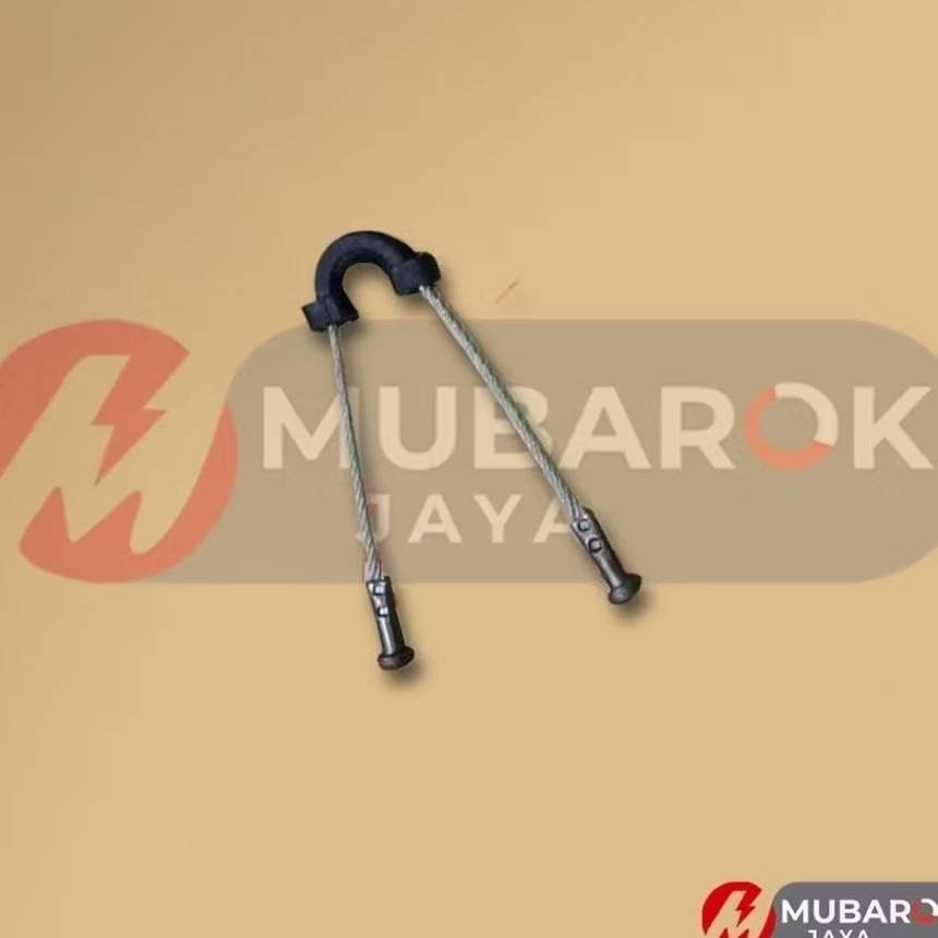 Tali Seling clamp buaya / dead end / klem buaya / seling / fixed / pixed / accecoris tiang / fiber o