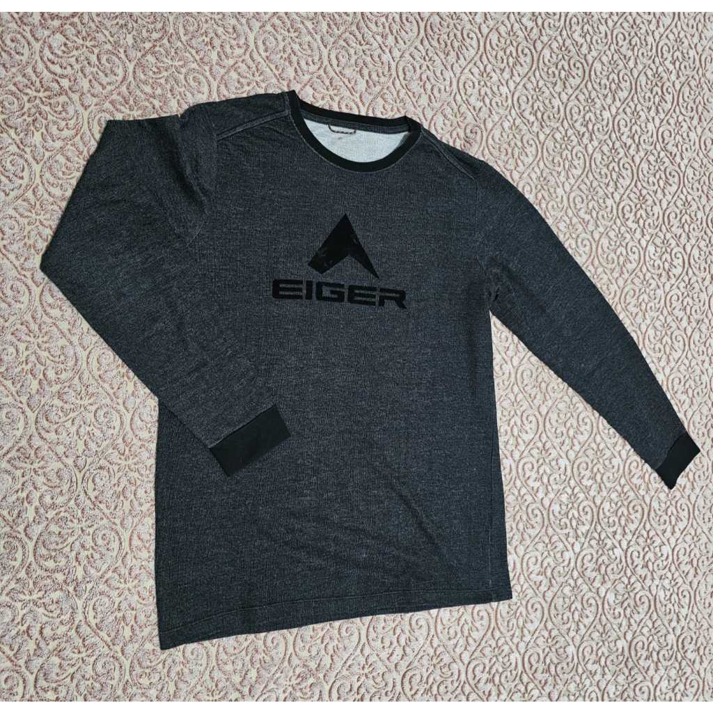 EIGER Sweater original unisex smoke abu M