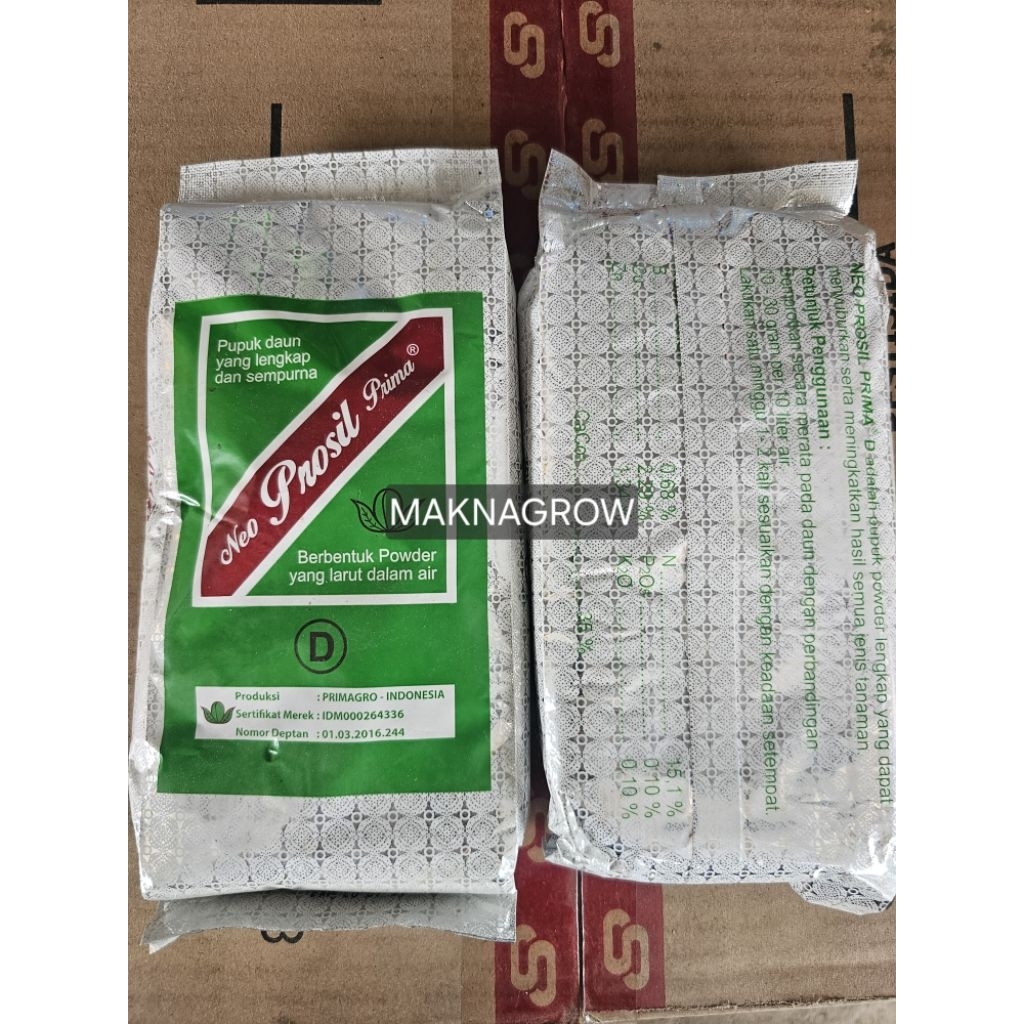 Pupuk NEO PROSIL PRIMA D original / asli 500 gr (gandasil)
