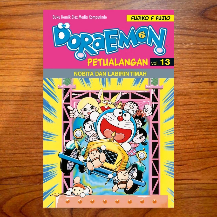 Komik Doraemon Petualangan Vol 8 sd 13 Cetakan Baru (2025-2026) - Elexmedia - Cabutan (Segel)