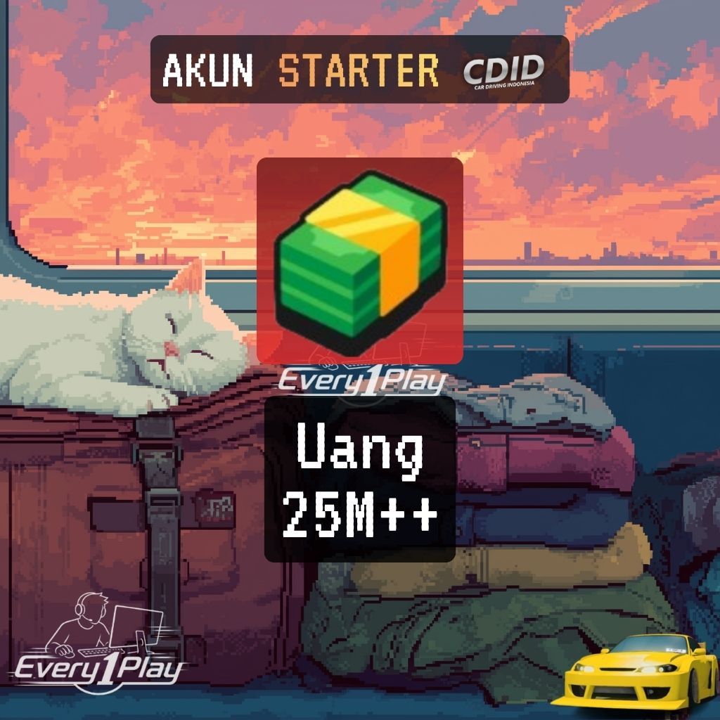 Akun Car Driving Indonesia Uang 25M+ - Akun Roblox CDID Car Driving Indonesia