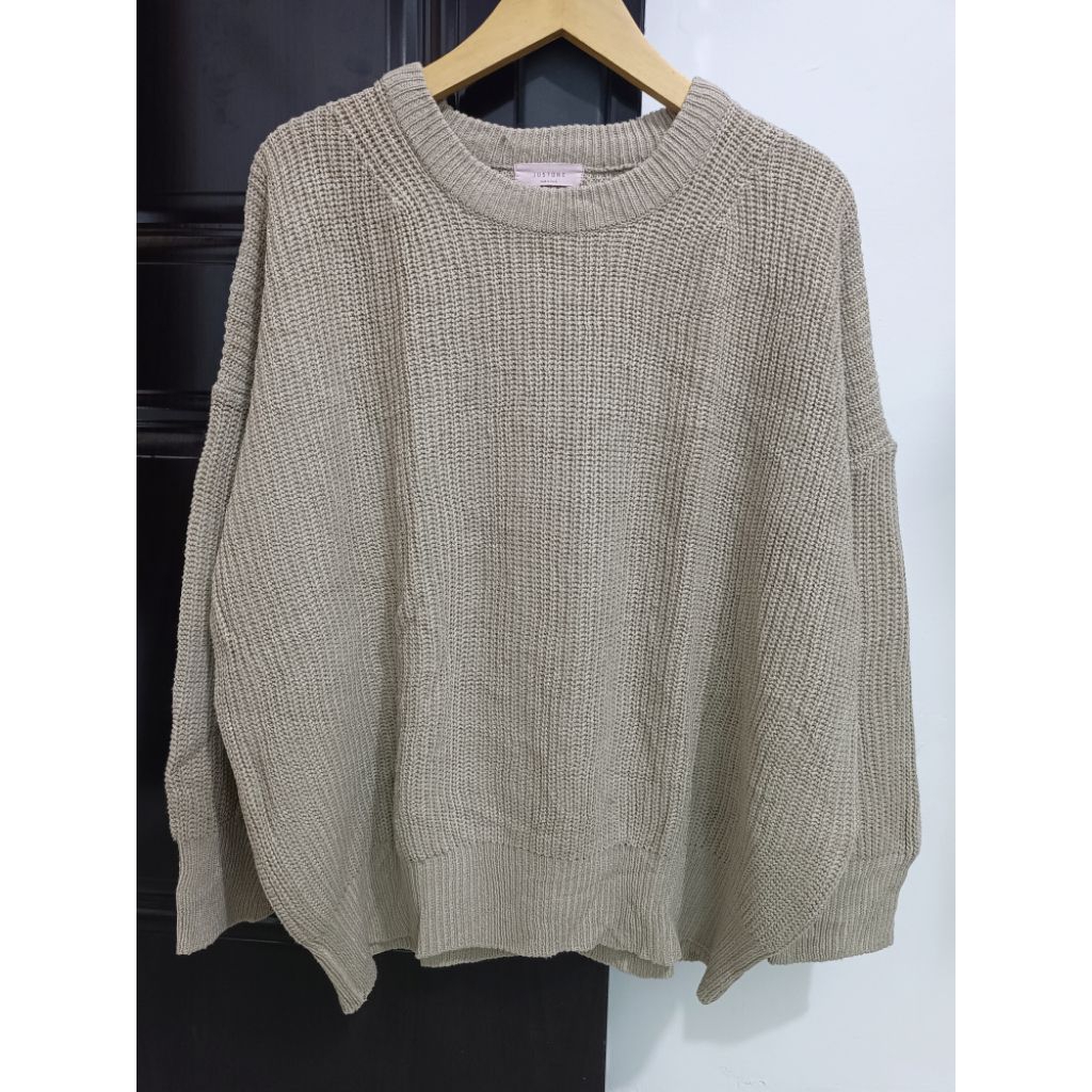 Sweater Rajut Oversize Justone LD 150cm