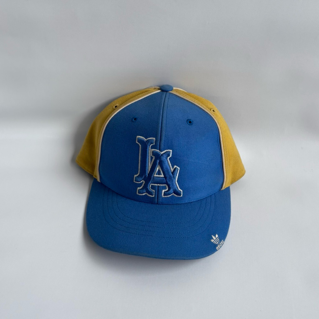 LA Baseball Cap Blue Yellow