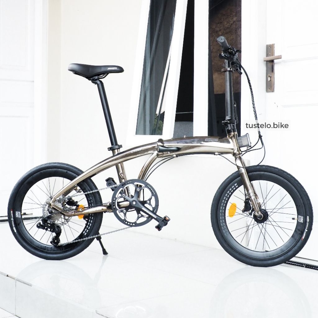 Sepeda Lipat 20" Maximo Piegare Cyclo 10 Speed Hydraulic Disc