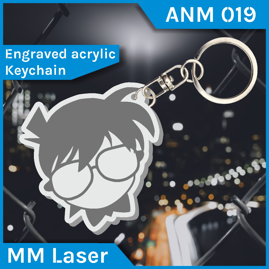 acrylic keychain conan | keychain conan acrylic | gantungan kunci akrilik conan | gantungan kunci co