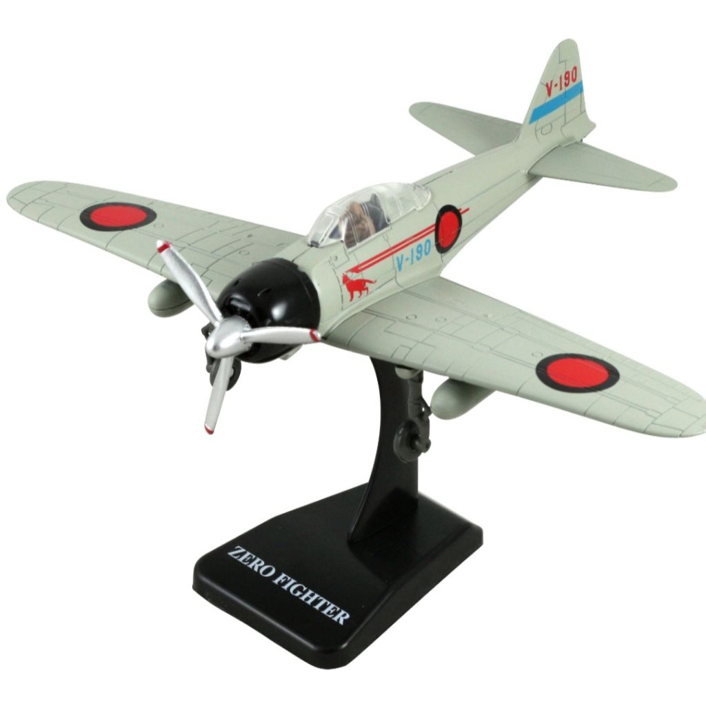 Diecast pesawat tempur A6M