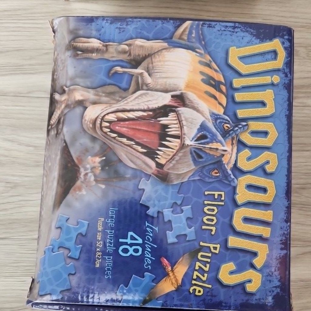 dinosaurs floor puzzle