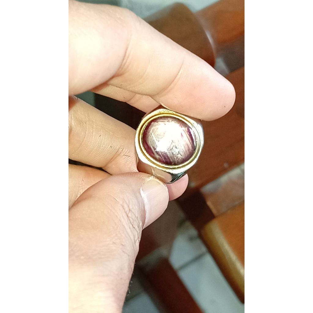 ruby star ring alpaka