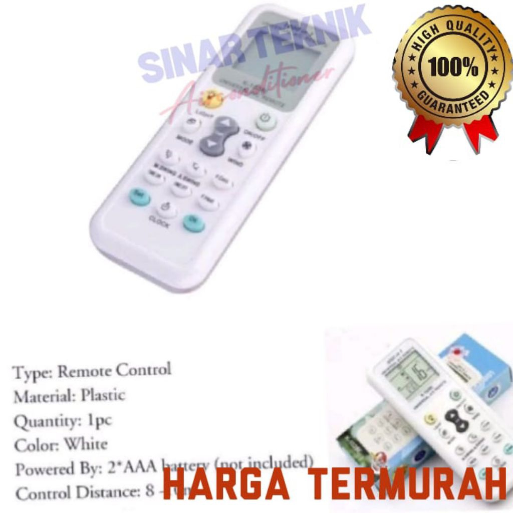 Remot ac, remot ac universal remot ac multi