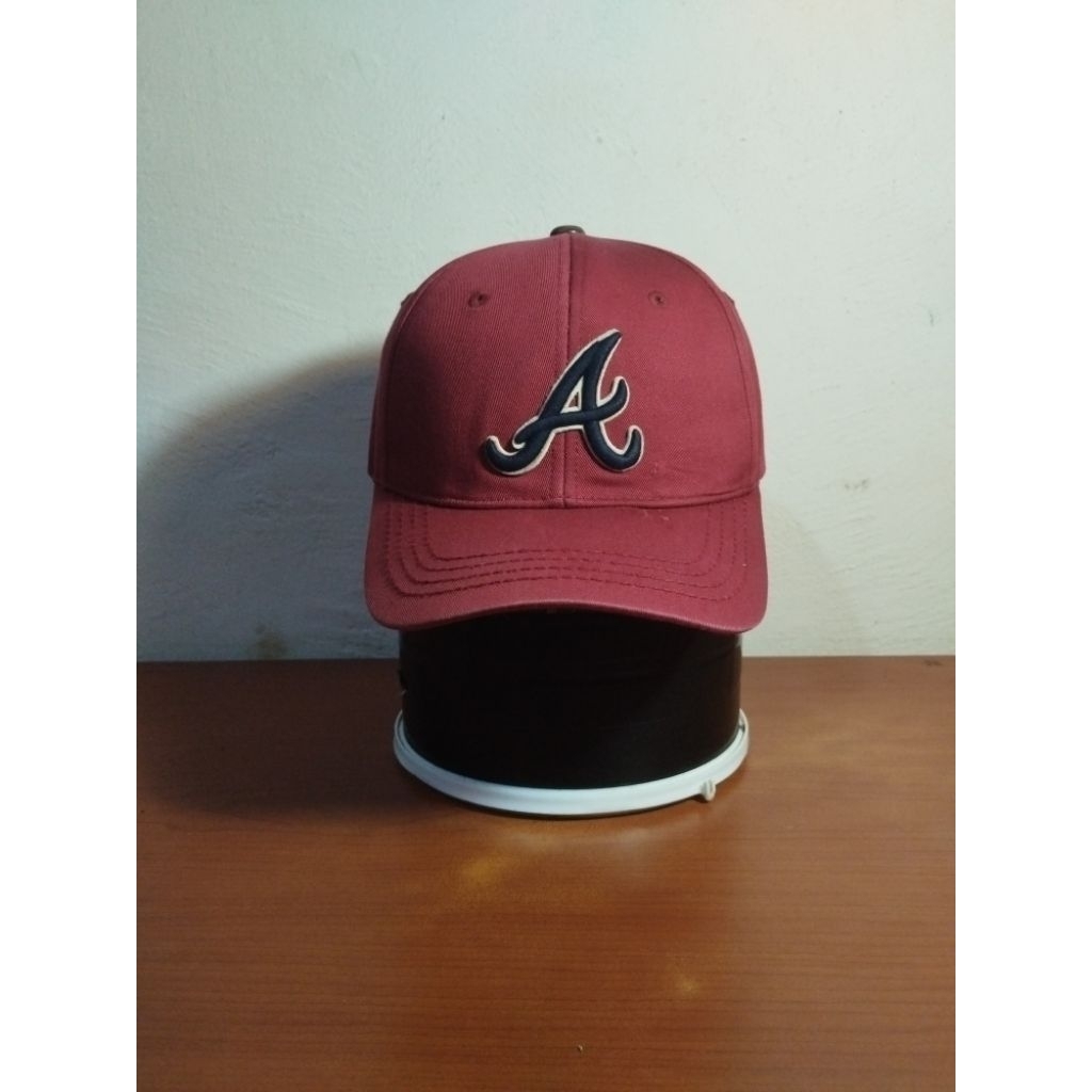 Topi MLB Atlanta Braves Maroon