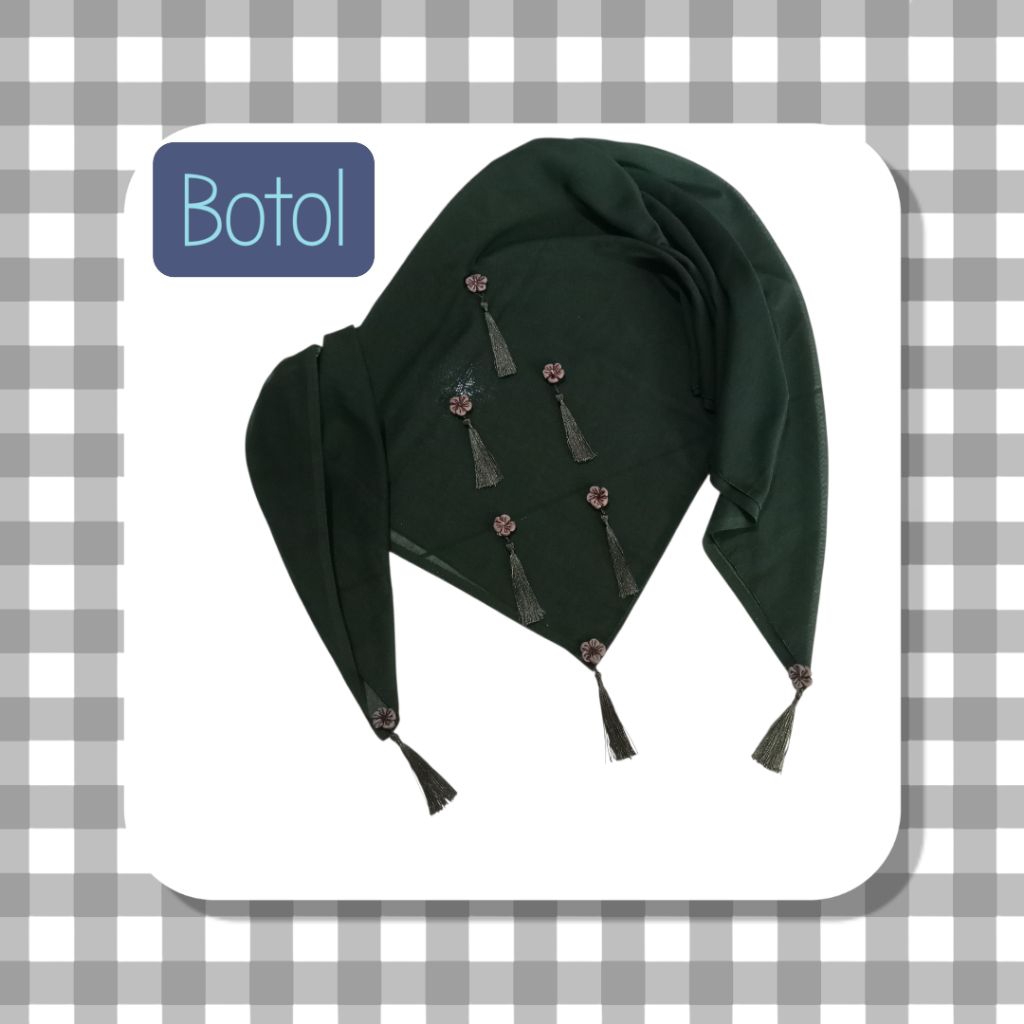 hijab//hijab segi empat Paris hijab Paris tassel hijab segi empat Paris motif bunga dan tassel/quali