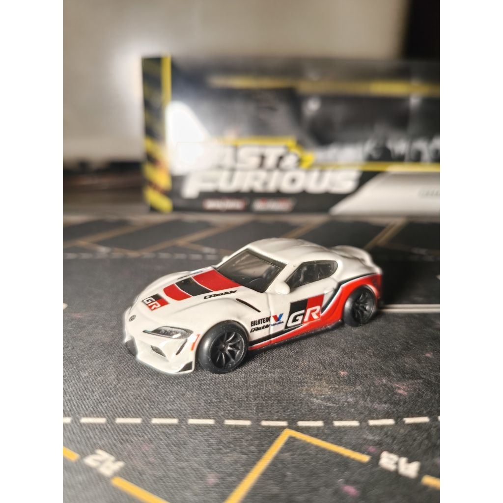 hot wheels premium 2021 toyota gr supra team transport loose
