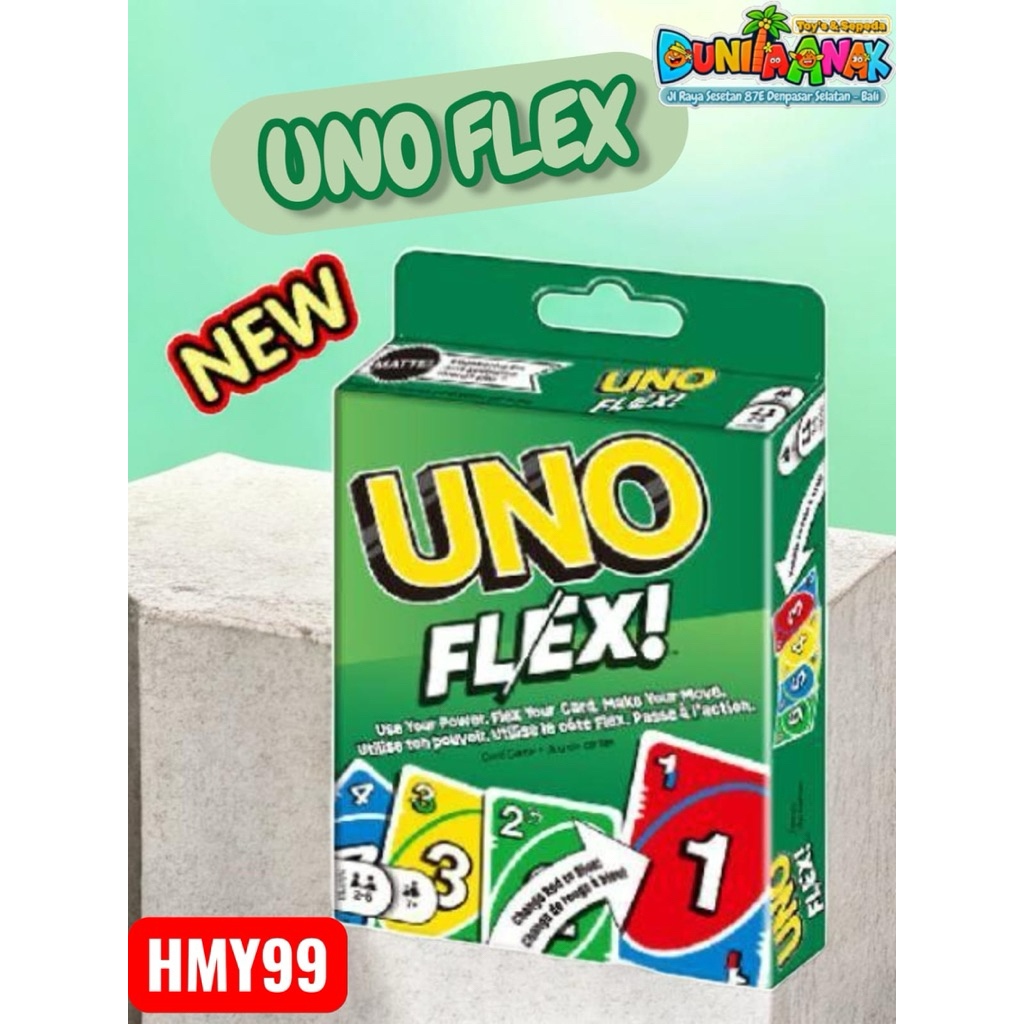 MAINAN ANAK KARTU UNO FLEX MATTEL