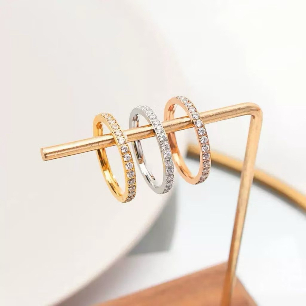 cincin wanita titanium berlian